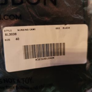 Ruby Ribbon nursing cami